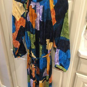 Anthropologie Maeve Mock Neck Dress